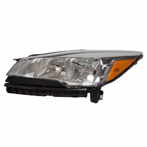 Фара передняя левая голая Ford Escape MK3 13-16 дорест галоген H11/HB3 оранж отраж