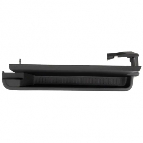 Ornamente șină scaun pasager dreapta față pentru Ford Edge 15-24 negru, 2 bucăți