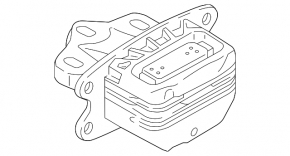 Подушка кпп BMW X1 F48 16-22 B46