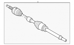 Ax ax motor fata stanga Nissan Altima 13-18 GSP