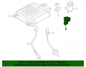 Map sensor Hyundai Sonata 20-26 2.5, HEV