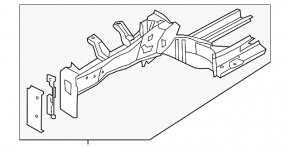 Четверть передняя левая Hyundai Elantra UD 11-16