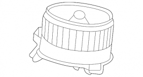 Motorul ventilatorului de încălzire pentru Honda CRV 12-16