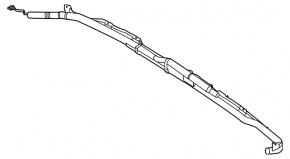 Подушка безопасности airbag боковая шторка левая Ford Mustang Mach-E 21-26