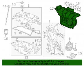 Коллектор впускной Acura TLX 15- 2.4