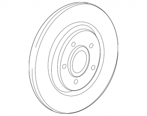 Disc de frână față stânga Ford Taurus 09-20 330/11