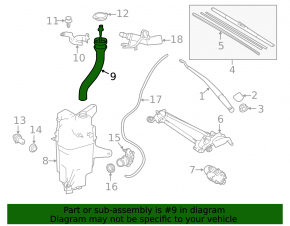 Горловина бачка омывателя Toyota Rav4 13-18