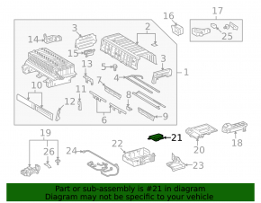 Battery Voltage Sensor Lexus GS450h 06-11