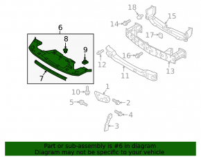 Защита переднего бампера Mazda CX-9 16-23