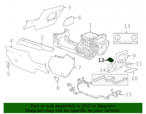 Hub USB Chevrolet Equinox EV 24-26