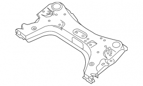 Подрамник передний Nissan Sentra 15-19