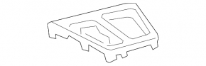 Накладка шифтера КПП Toyota Rav4 19-24