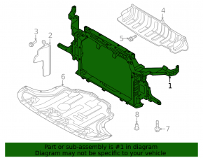 Panou radiator TV Kia Soul 20-22