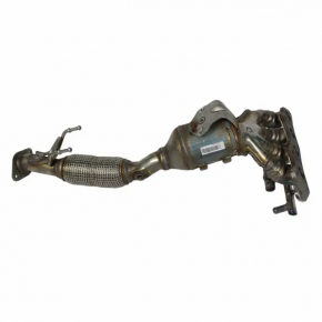 Коллектор выпускной с катализатором Ford Fusion mk5 13-16 2.0T