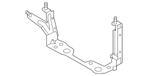 Mazda 6 14-17 2.5 Motor Computer ECU Suport Partea inferioară
