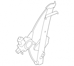 Mașină de ridicat geam dreapta față cu motor pentru Subaru Forester 2009-2013