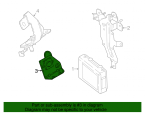 Navigation Microphone Mazda CX-5 17-24