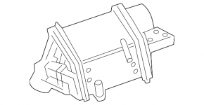 Intercoolerul dreapta pentru Infiniti Q50 16- 3.0