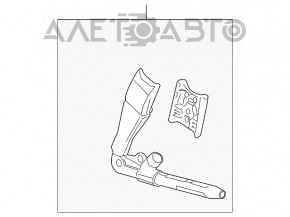 Планка телевизора верхняя Ford Escape MK3 13-19