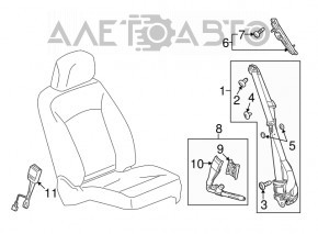 Планка телевизора верхняя Ford Escape MK3 13-19