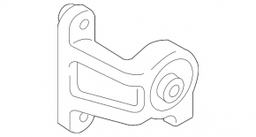 Кронштейн редуктора левый Mazda CX-7 06-12