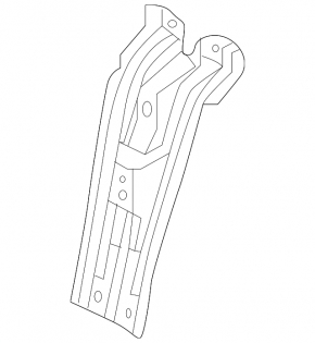 Планка замка капота VW Tiguan 18-24