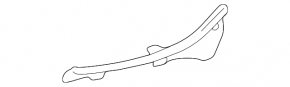 Накладка порога задняя правая внутрен Lexus IS200 IS300 99-05