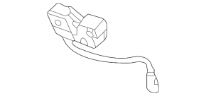 Замок капота Volkswagen ID.4 21-26 с датчиком