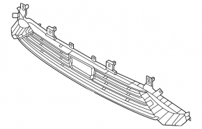 Нижняя решетка переднего бампера Kia K5 21-24