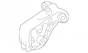 Pernele centrale ale motorului Subaru Outback 10-14 3.6