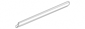 Уплотнитель двери передней правой нижний Infiniti G25 G35 G37 4d 06-15