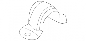 Скоба крепления переднего стабилизатора левая Mazda 3 19-26