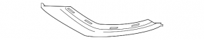 Moldura bara fata cromata stanga jos Mitsubishi Outlander 16-21 restilizat nou original