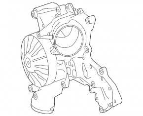 Помпа водяная Mercedes GLE 63 16-19 5.5