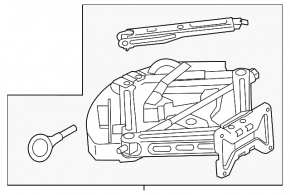 Домкрат Ford Explorer 11-18