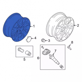 Диск колесный R16 Ford Ecosport 18-22