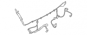 Cablaj hayon inferior pentru Land Rover Range Rover Velar 18-23