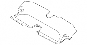 Воздухоприемник Infiniti Q50 14-18 3.7, 3.5