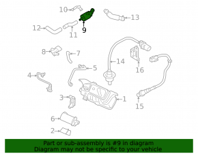 Клапан продувки топливных паров Hyundai Accent 18-23 1.6