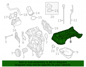 Полуподдон масляный Mercedes GLC 300 16-19