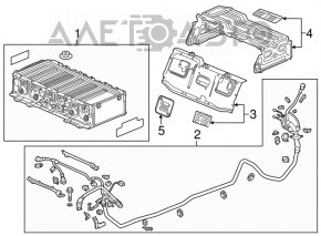 Высоковольтный кабель основной Honda Accord 13-15 hybrid