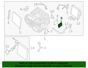 Climate Control Module Nissan Altima 13-13