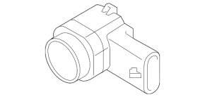 Senzor de parcare bara față Volvo S60 15-18