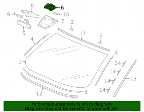 Камера слежения за полосой Honda Accord 18-20 1.5T