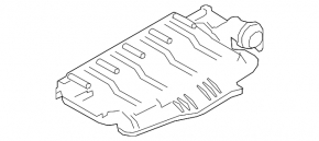 Коллектор впускной Audi A4 B8 08-16 2.0T пластик