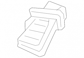 Deflector conductă de aer panou frontal dreapta Volvo XC90 25-26 tip 2