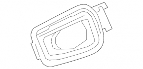 Корпус лючка бензобака BMW 4 G22 G26 21-26
