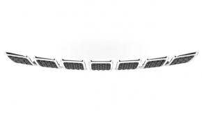 Элемент решетки радиатора grill Jeep Cherokee KL 19-23 7 рест, хром