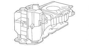 Печка в сборе Audi A4 B8 13-16