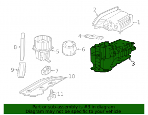 Печка в сборе Audi A4 B8 13-16